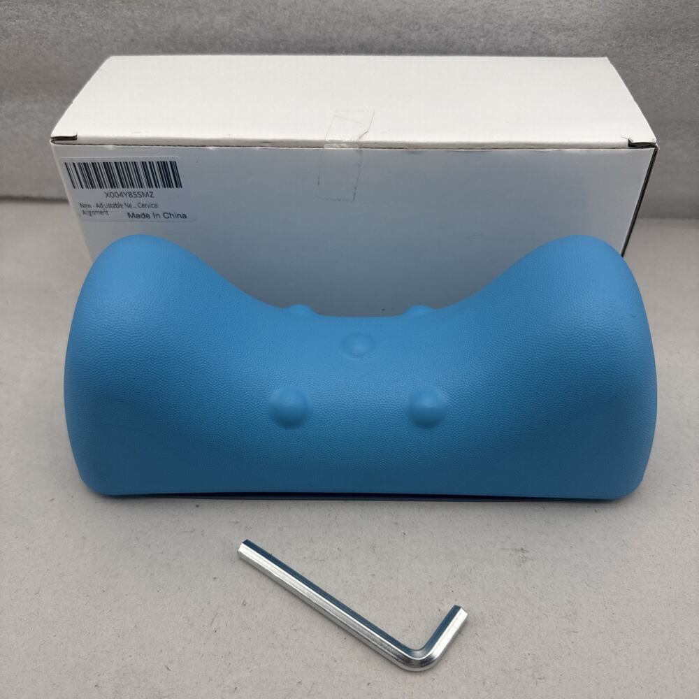 Adjustable Neck Stretcher Device with Screw Micro-Adjustment Cervical Traction